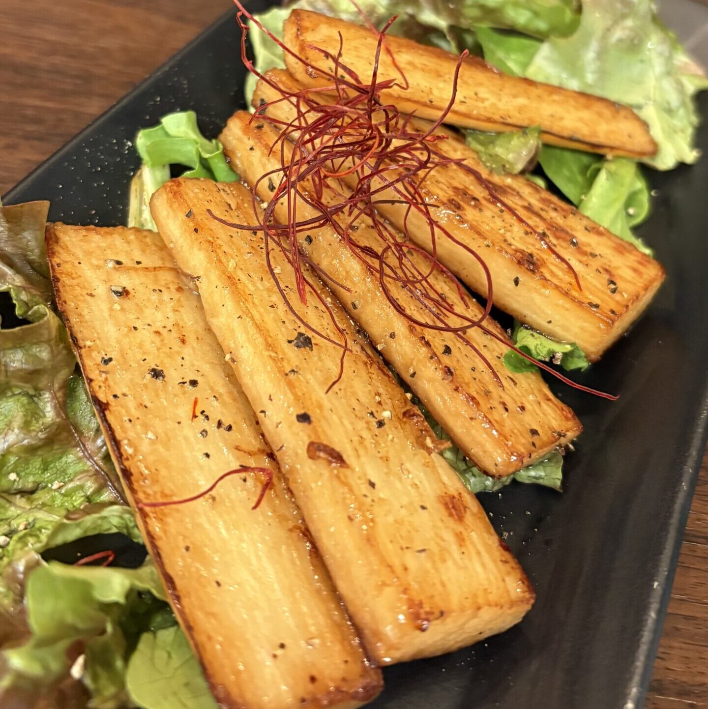 長芋のステーキ