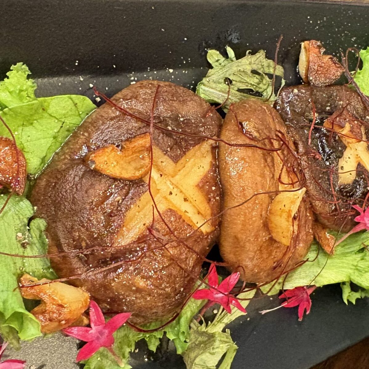 しいたけのステーキ